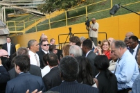 President Barack Obama visits Rockville, Maryland.